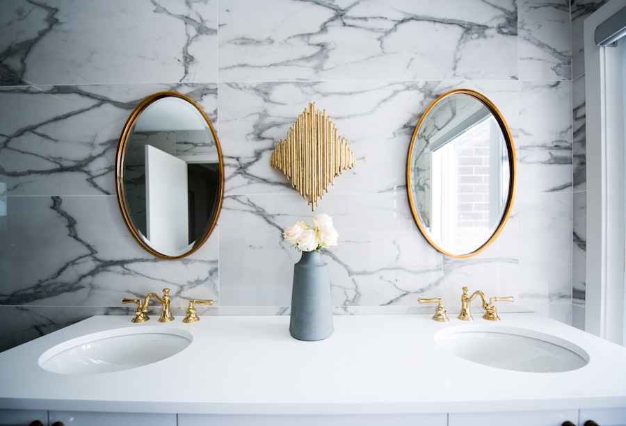Marble stone surface